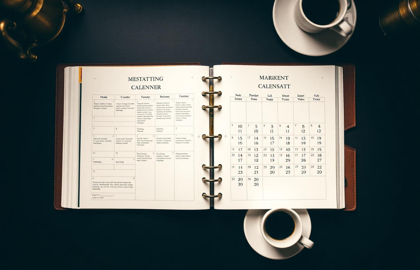 Un calendar de marketing pe 12 luni — cu texte gata scrise.